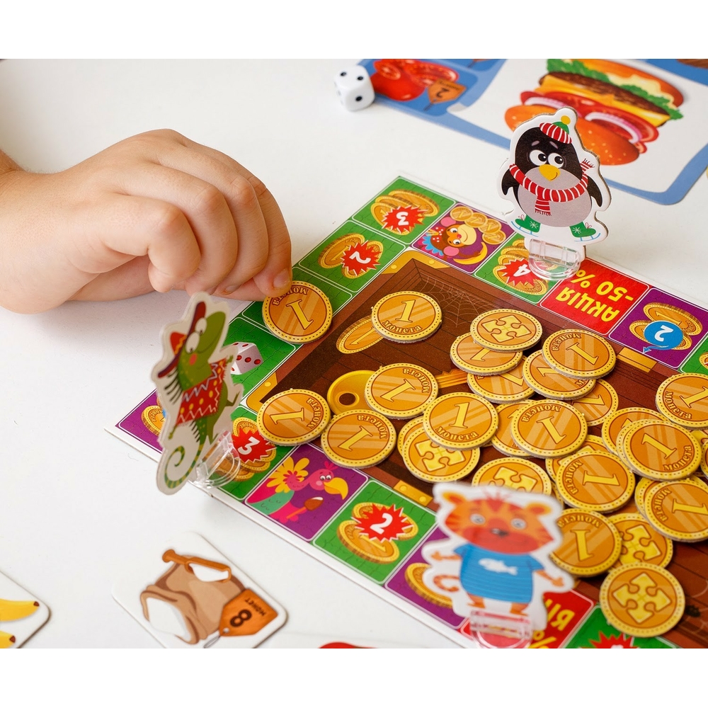 Фото, Відеоогляди гра настільна «зообізнес» vt2312-05