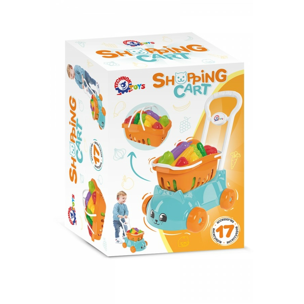 Фото, Видеообзоры іграшка "візочок для супермаркету технок", арт.7570