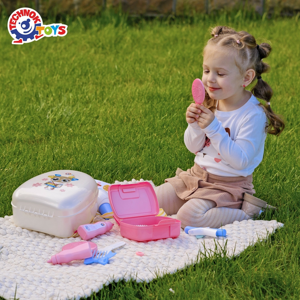 Фото, Видеообзоры іграшка «косметичний набір у рюкзаку технок», арт. 8645