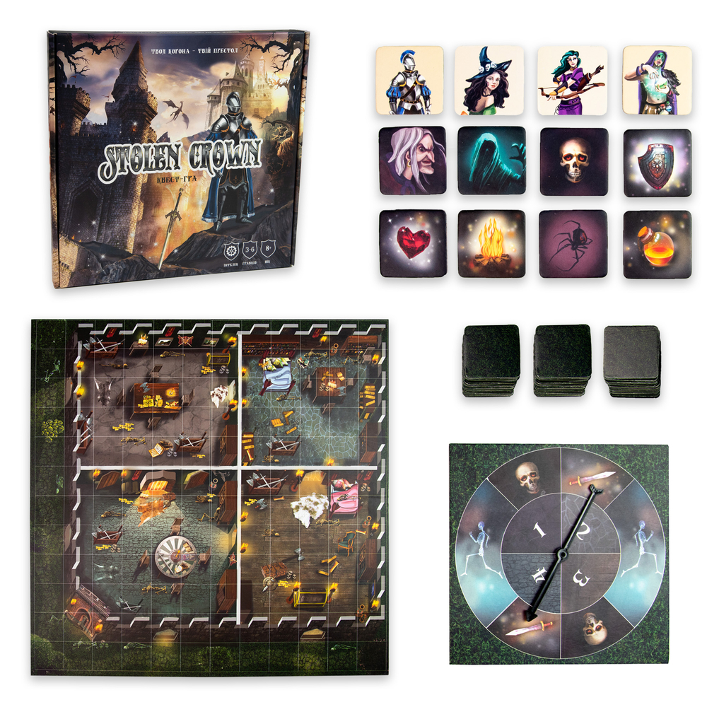 Фото, Видеообзоры настільна гра strateg stolen crown українською мовою 30811
