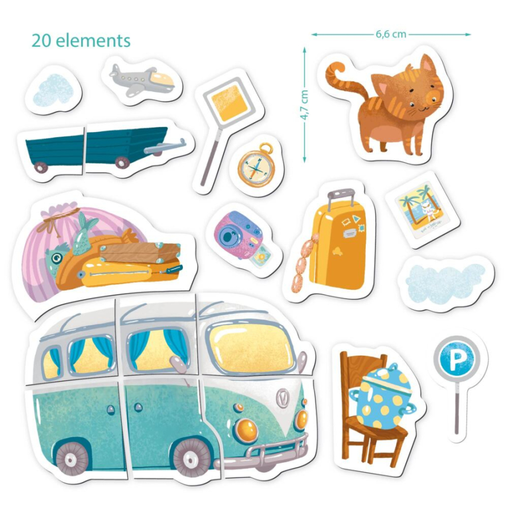 Фото, Відеоогляди магнітна гра dodo котик-мандрівник