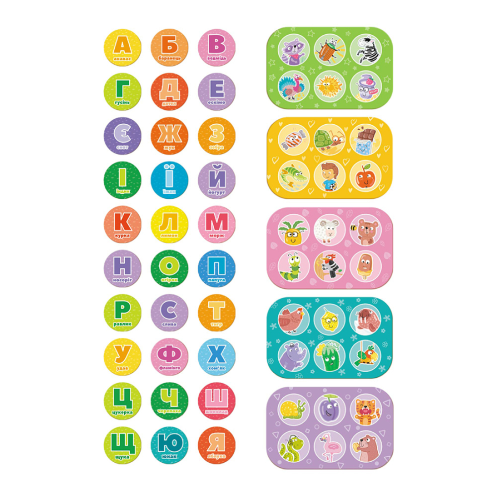 Фото, Відеоогляди настільна гра бінго dodo вивчаємо літери