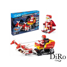 Santa Snowmobile C51034W