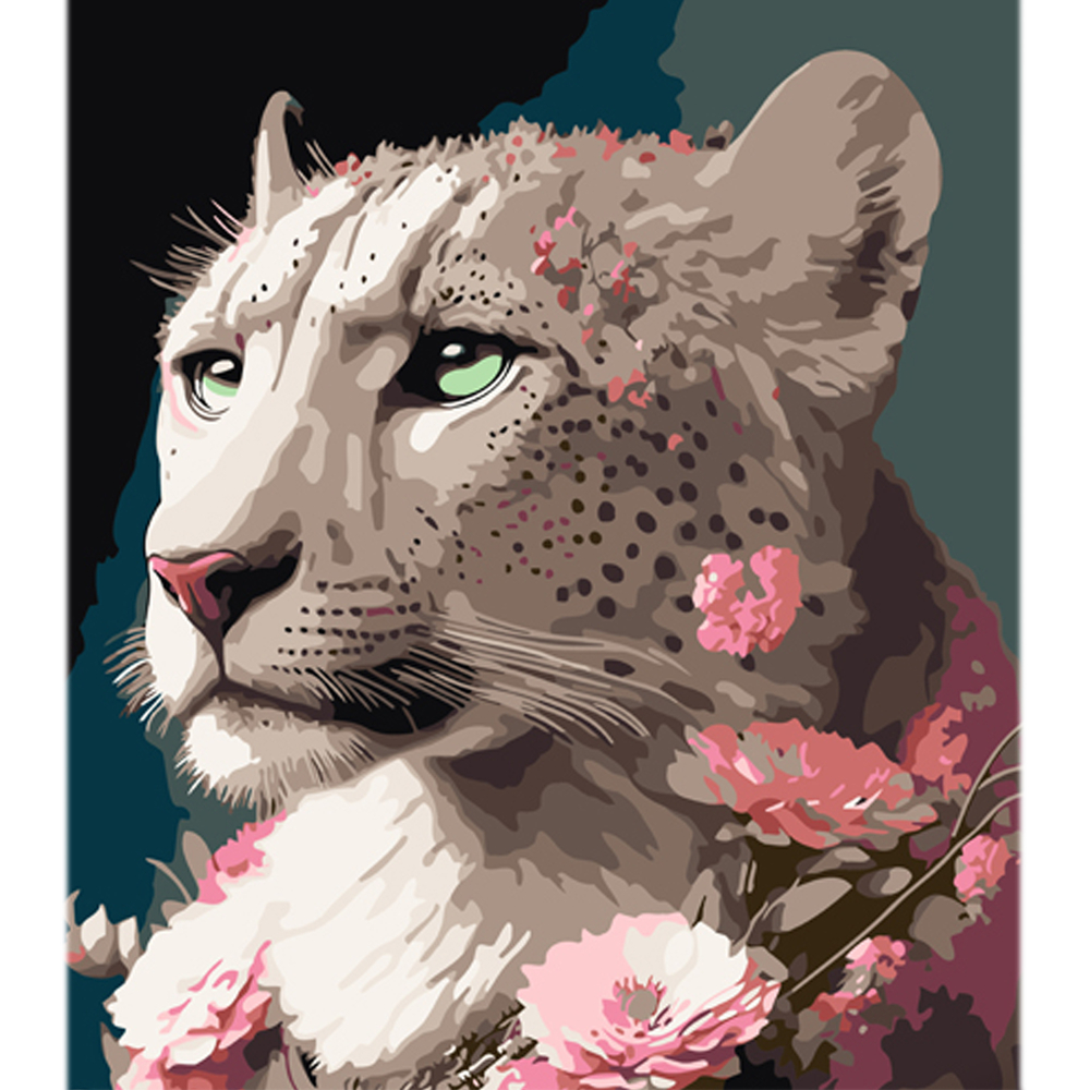 Фото, Видеообзоры картина за номерами strateg преміум ніжність і сила з лаком та з рівнем розміром 30х40 см (ly50)