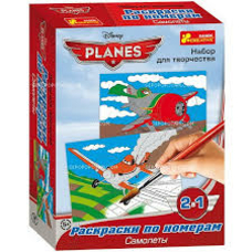 4004-12 Розмальовка за номерами Дісней 