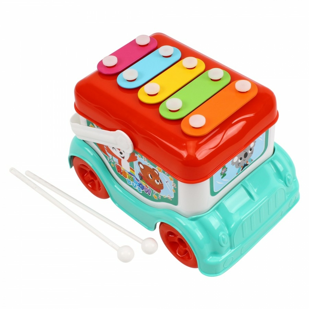 Фото, Відеоогляди іграшка «автобус-ксилофон технок», арт.9857