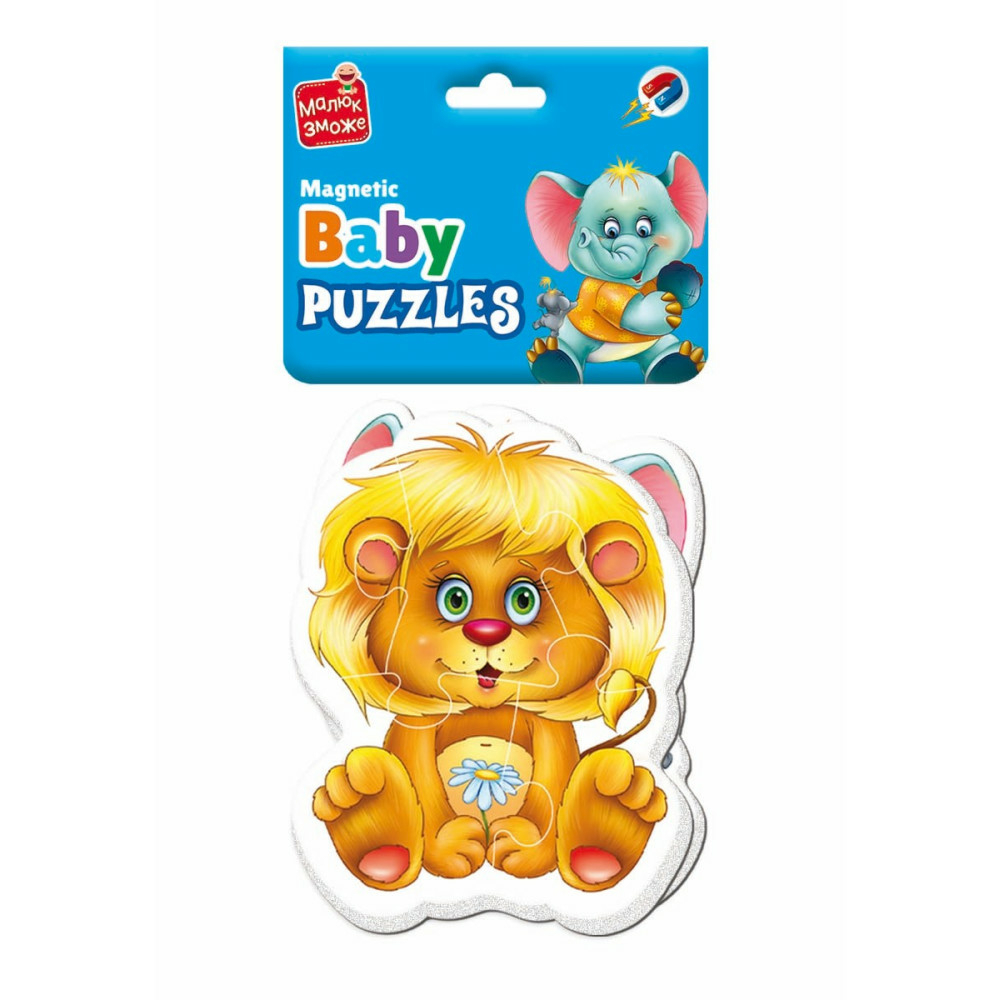 Фото, Видеообзоры магнітні бебі пазли «зоопарк» vt3208-28