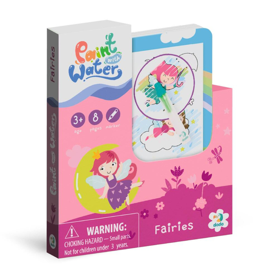 Відгуки  набір водних розмальовок dodo феї