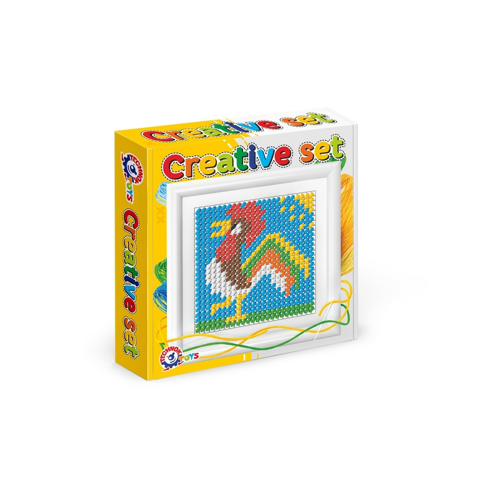 Фото, Відеоогляди іграшка набір для дитячої творчості «вишиваночка технок», арт. 3527