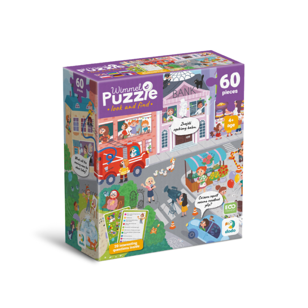 Фото, Відеоогляди віммельпазл dodo містечко професій