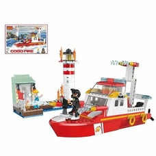 Конструктор COGO Fire Sea Rescue Рятувальна операція (411 деталей) 3618