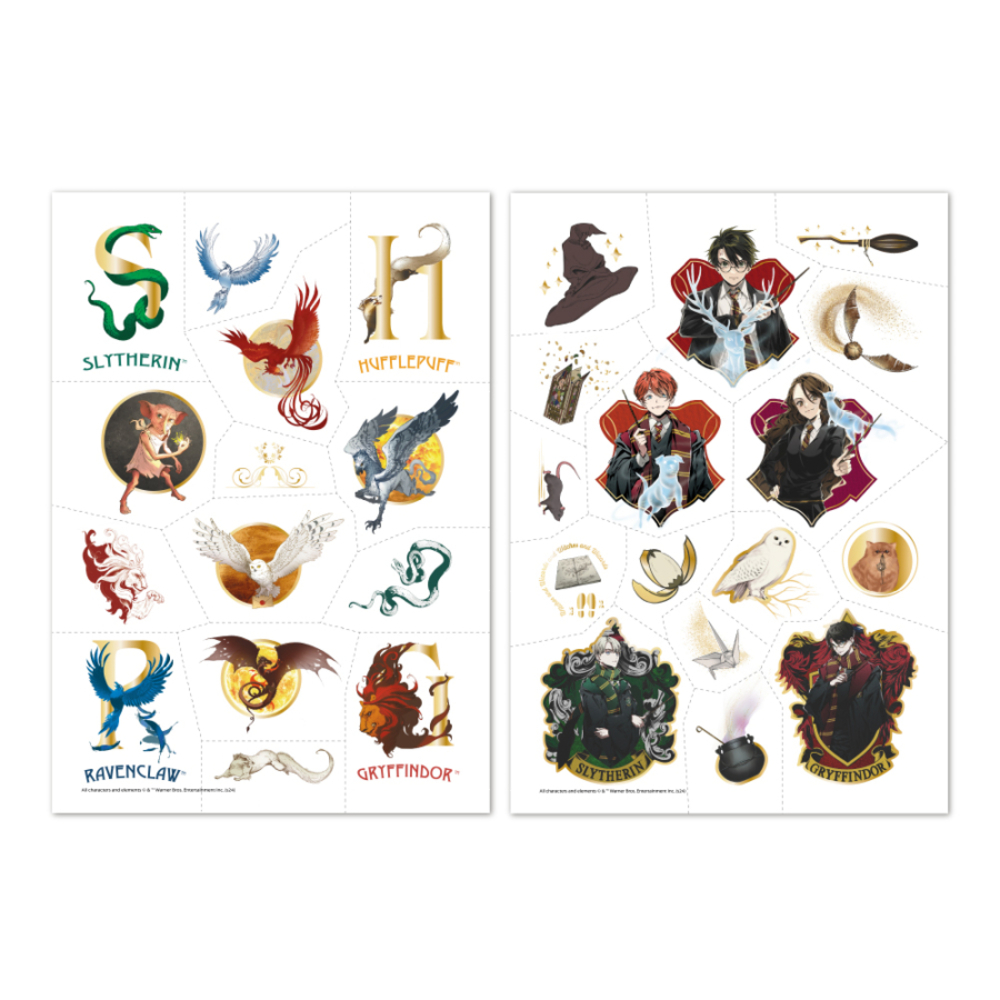 Фото, Відеоогляди набір дитячих тимчасових татуювань dodo harry potter