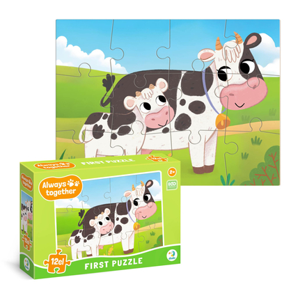 Фото, Відеоогляди пазл dodo завжди разом корівки