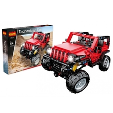 Конструктор COGO 5801 "Червоний Джип" 501 деталь