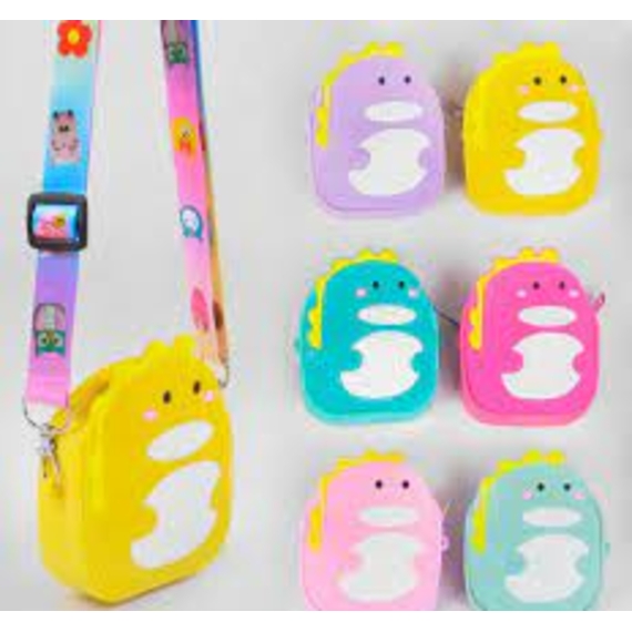 Сумочка С 47590 (400) Динозавр  на змійці кульо