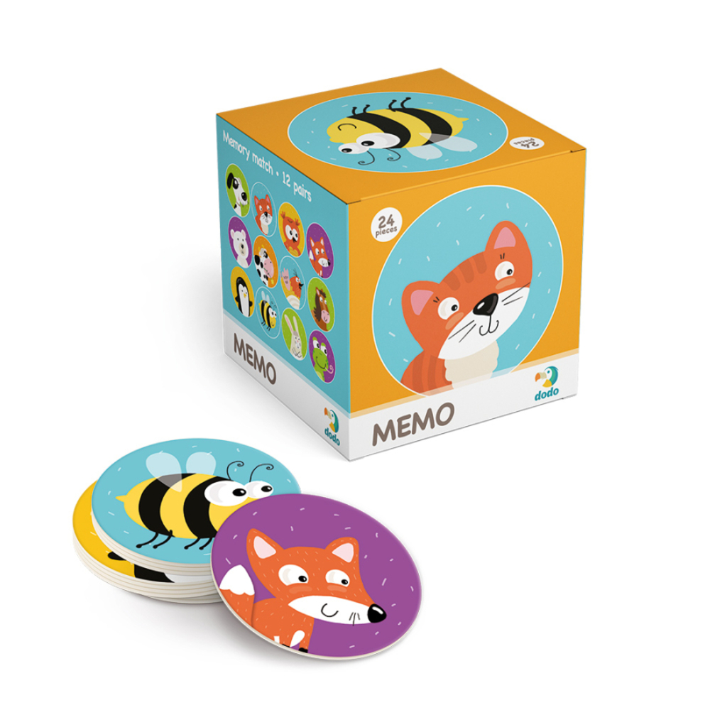 Фото, Відеоогляди настільна гра-мемо dodo тваринки