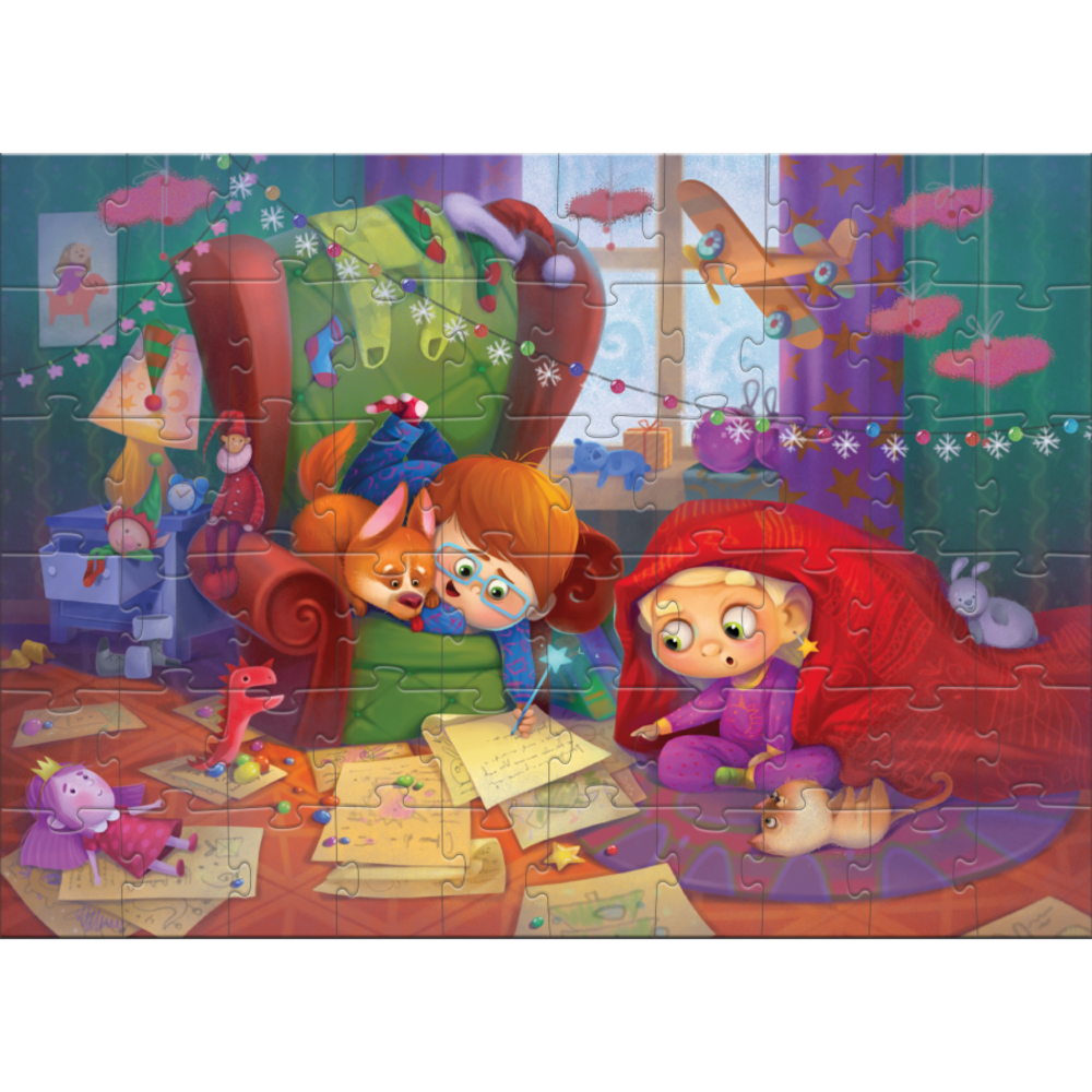 Фото, Відеоогляди пазл dodo лист санті