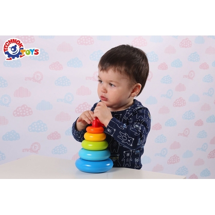 Фото, Видеообзоры іграшка "пірамідка технок", арт.6863