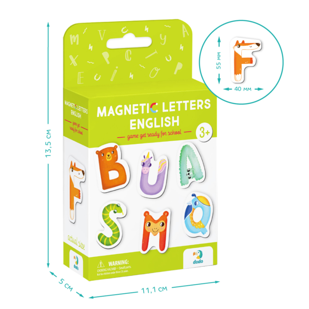 Фото, Відеоогляди магнітна гра dodo моя перша англiйська магнiтна абетка