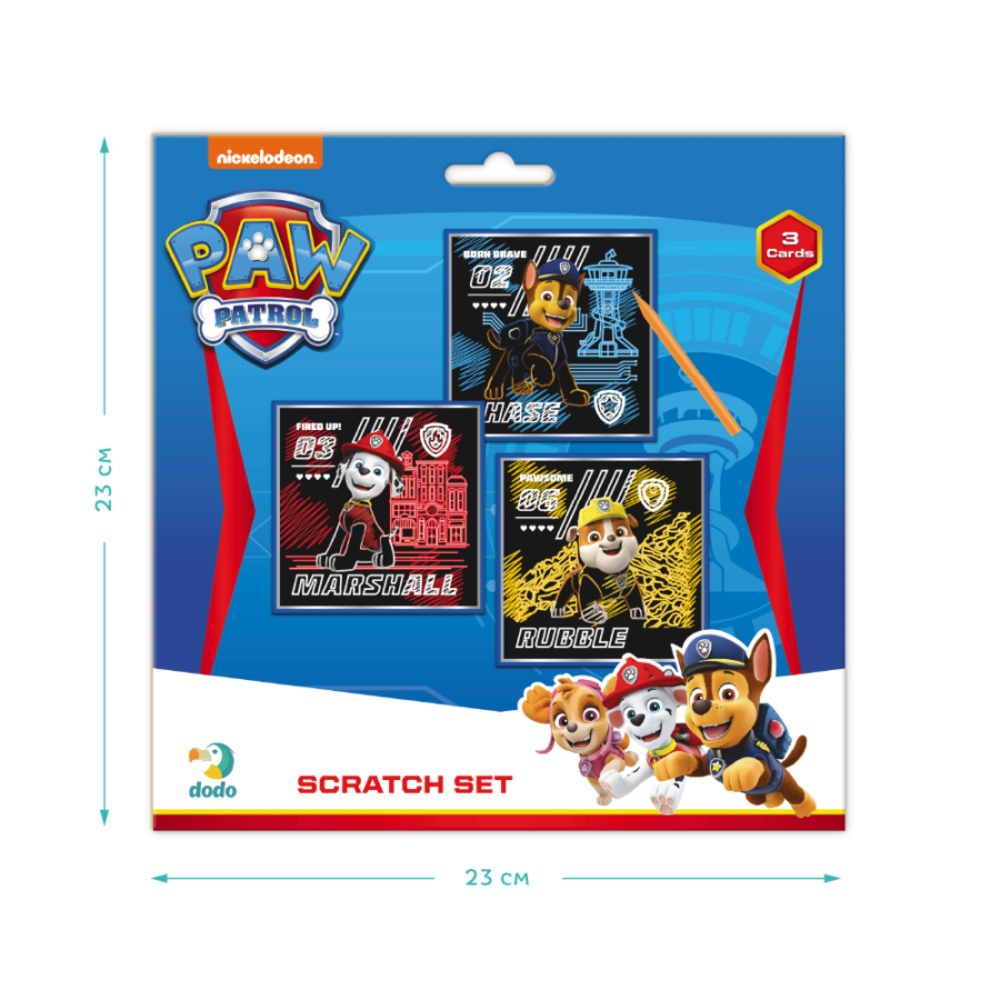 Фото, Відеоогляди набір гравюр dodo paw patrol друзі