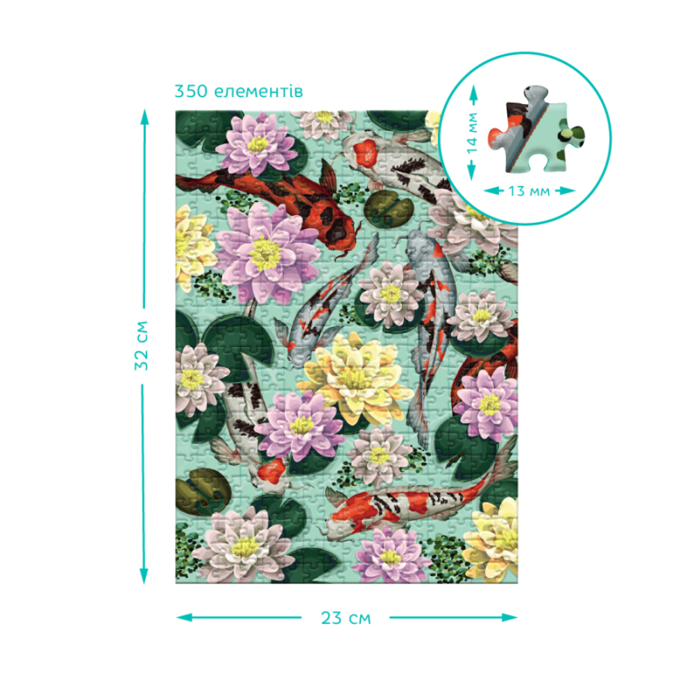 Фото, Відеоогляди пазл dodo ботаніка квіти лотоса та рибки