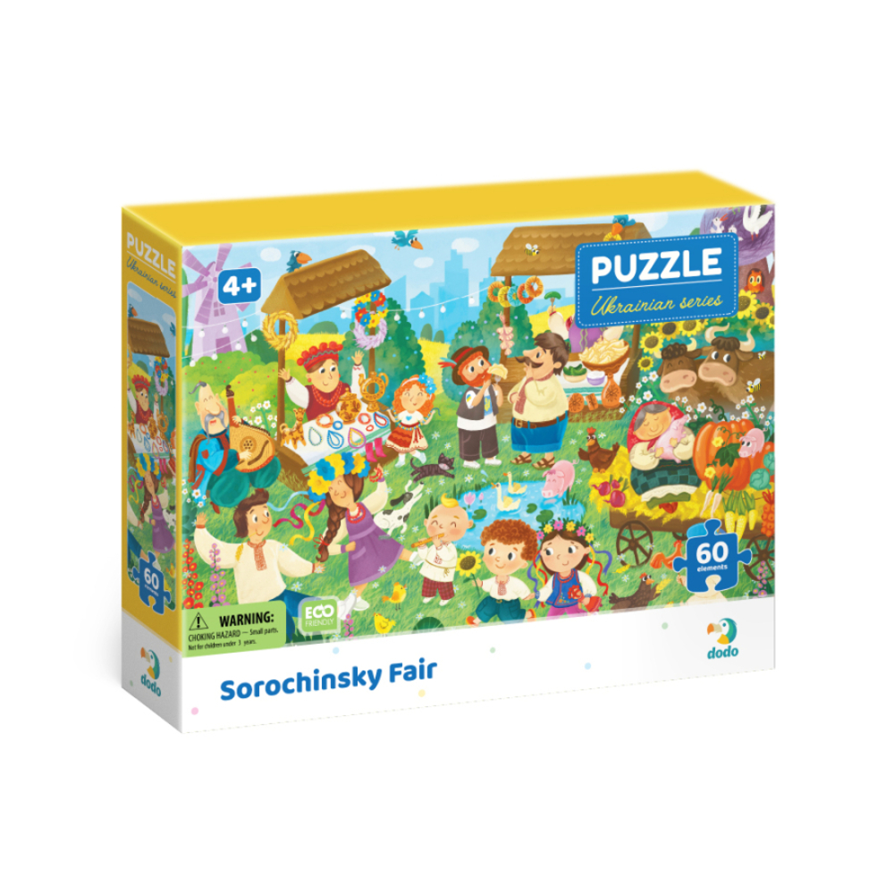 Фото, Відеоогляди пазл dodo сорочинський ярмарок