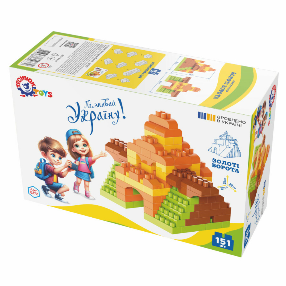 Фото, Відеоогляди іграшка "конструктор технок" – «золоті ворота», арт.0372