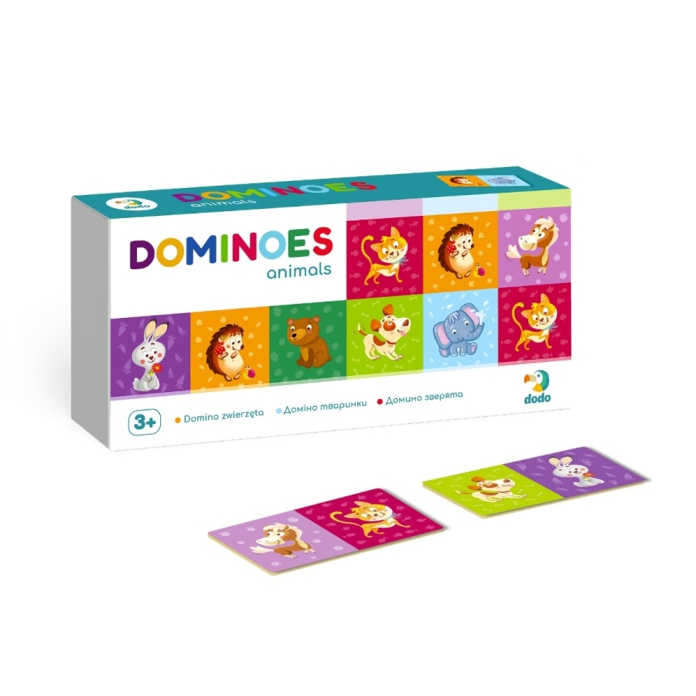 Фото, Відеоогляди настільна гра dodo доміно тварини