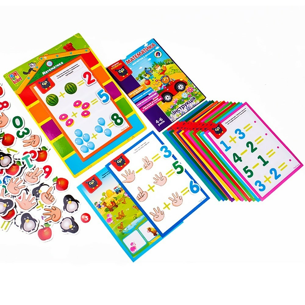 Фото, Відеоогляди математика магнітна з дошкою vt5412-02