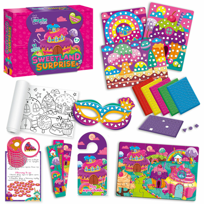 Фото, Видеообзоры набір для творчості vladi toys з сюрпризами «королівство солодощів» vt8080-04