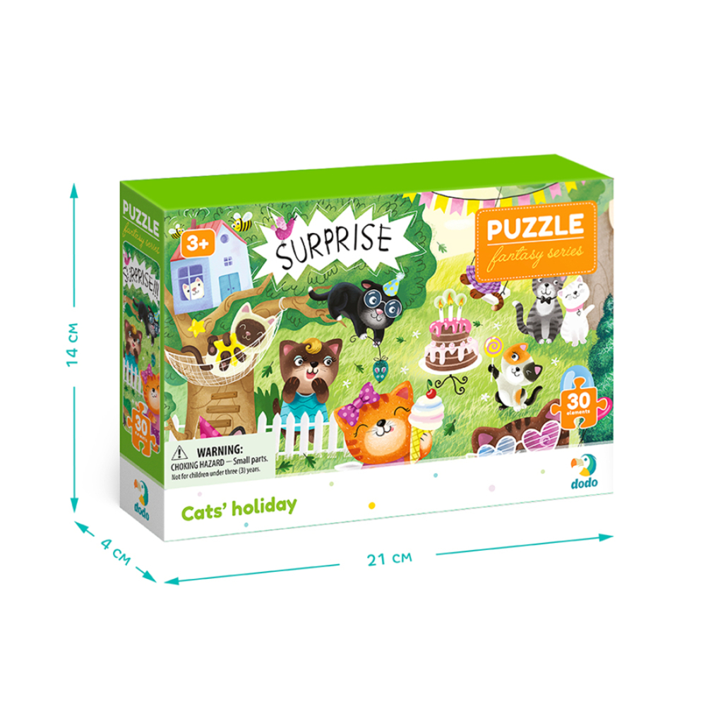 Фото, Відеоогляди пазл dodo свято котиків