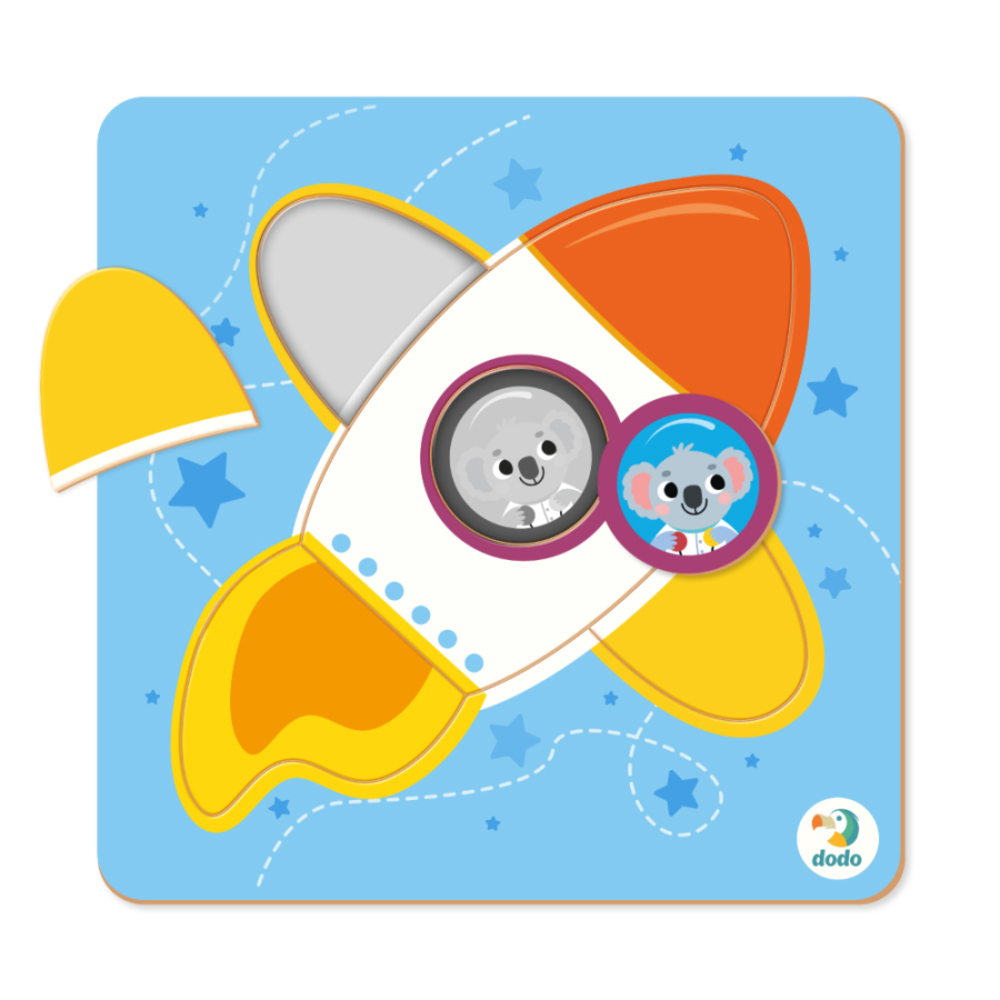 Фото, Відеоогляди пазл-сортер dodo ракета