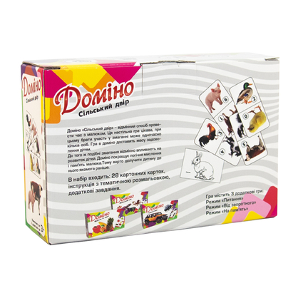 Фото, Видеообзоры доміно strateg сільський двір українською мовою (30766)