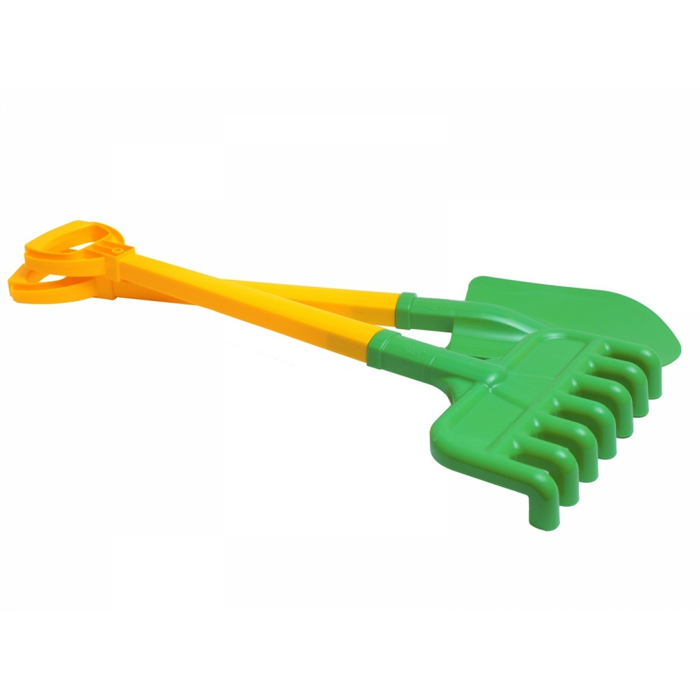 Фото, Видеообзоры іграшка набір "лопата + граблі технок", арт.2391