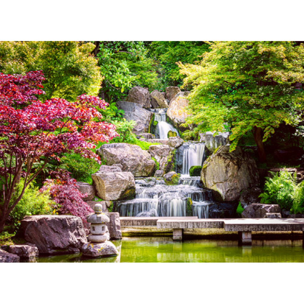 Фото, Видеообзоры алмазна мозаїка strateg преміум кайото гарден без підрамника розміром 50х65 см  (sgk86085)