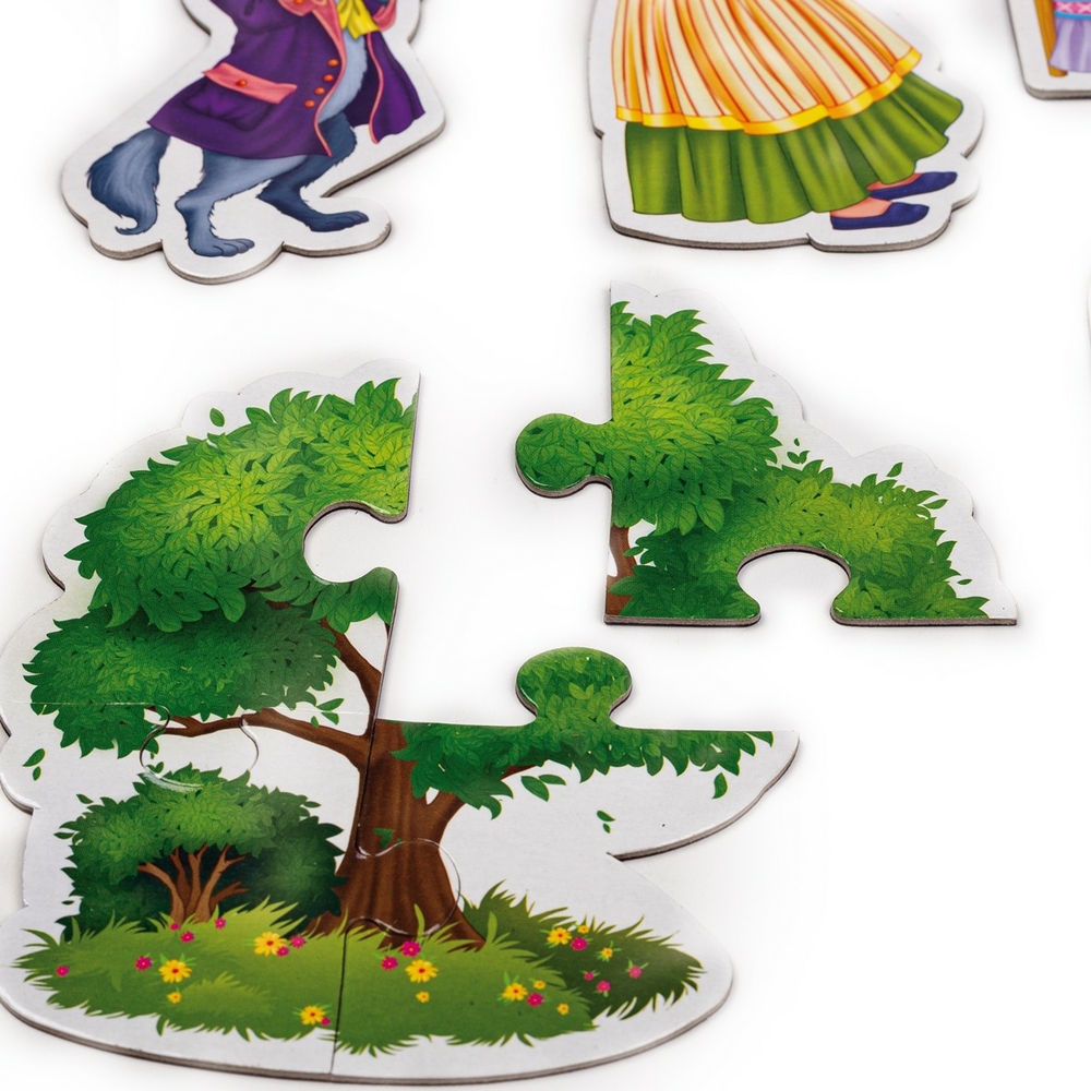 Фото, Відеоогляди магнітний театр «червона шапочка» vt3206-52