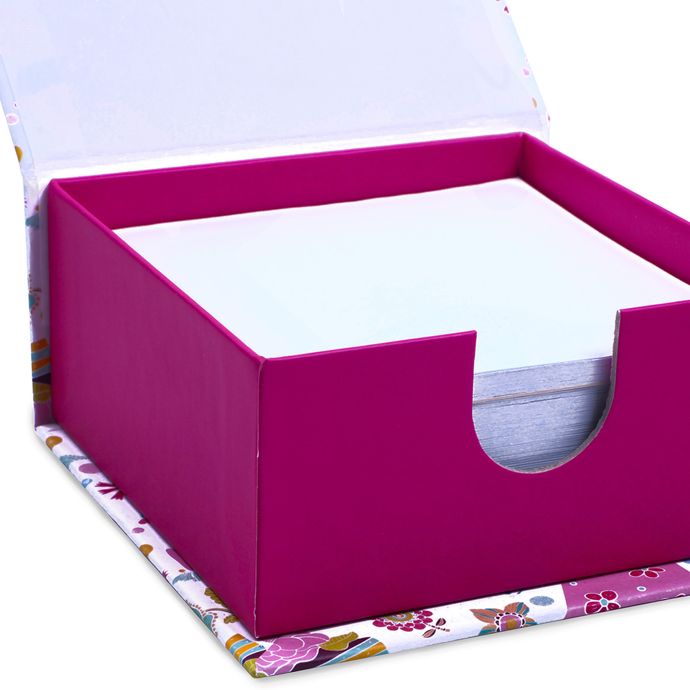 Фото, Відеоогляди картонний бокс з папером для нотаток 90х90мм vt9901-83