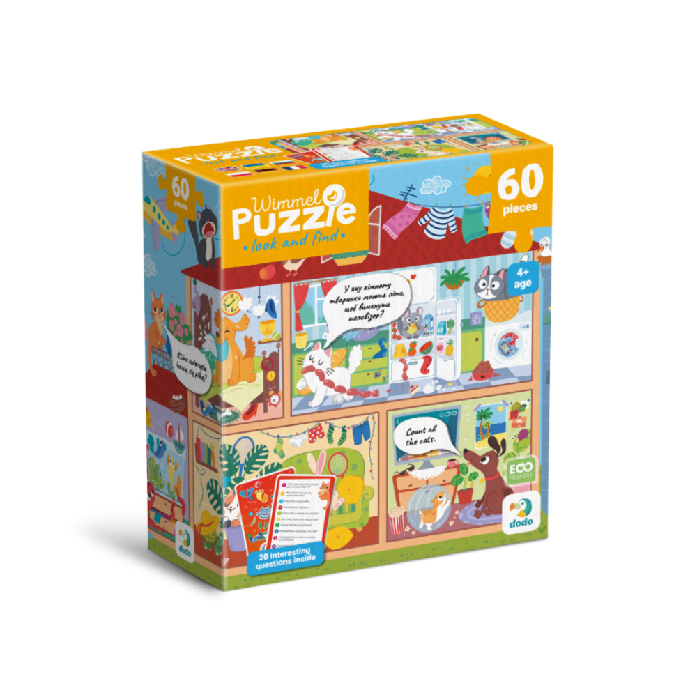 Фото, Відеоогляди віммельпазл dodo улюбленці вдома